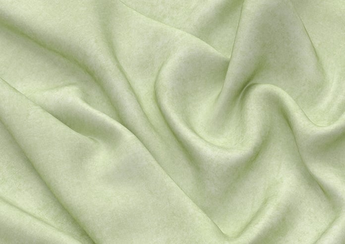 Florence Faux Suede, Green Leaf - Motorised Roman Blind - Image 4